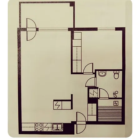 Apartman Kotoisa Kaksio Huippusijainnilla